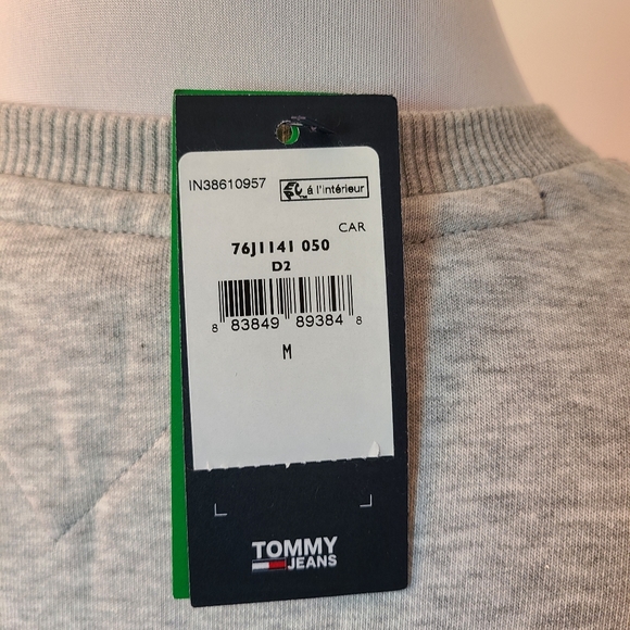 Tommy Jeans TJ Sweatshirt Dress Size M - Picture 5 of 5